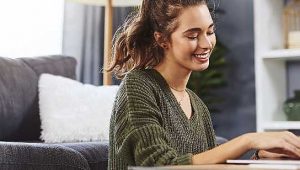 estudante de faculdade particular