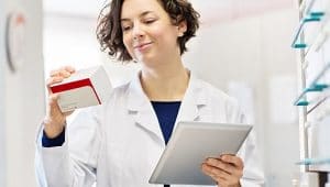 profissional farmacêutica